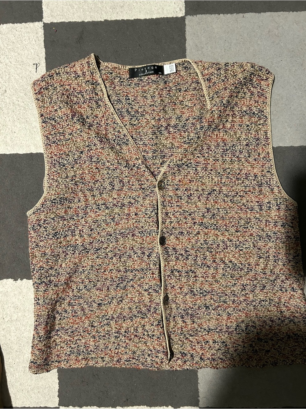 Vintage Protege Collection Knit Vest